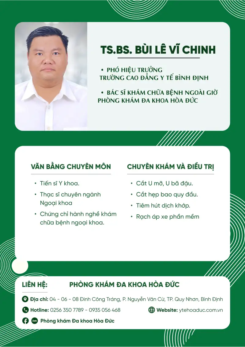 Врач, PhD — Bùi Lê Vĩ Chinh