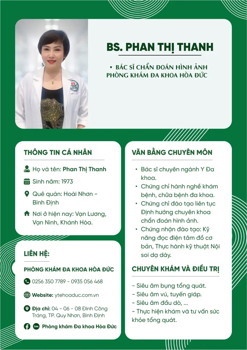 Giới thiệu BS Thanh