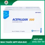 Thuốc Acefalgan 500 (500mg)