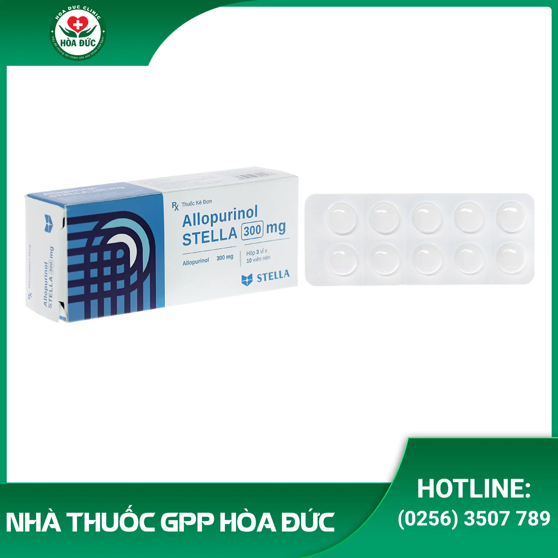 Allopurinol Stella (300mg) - 1