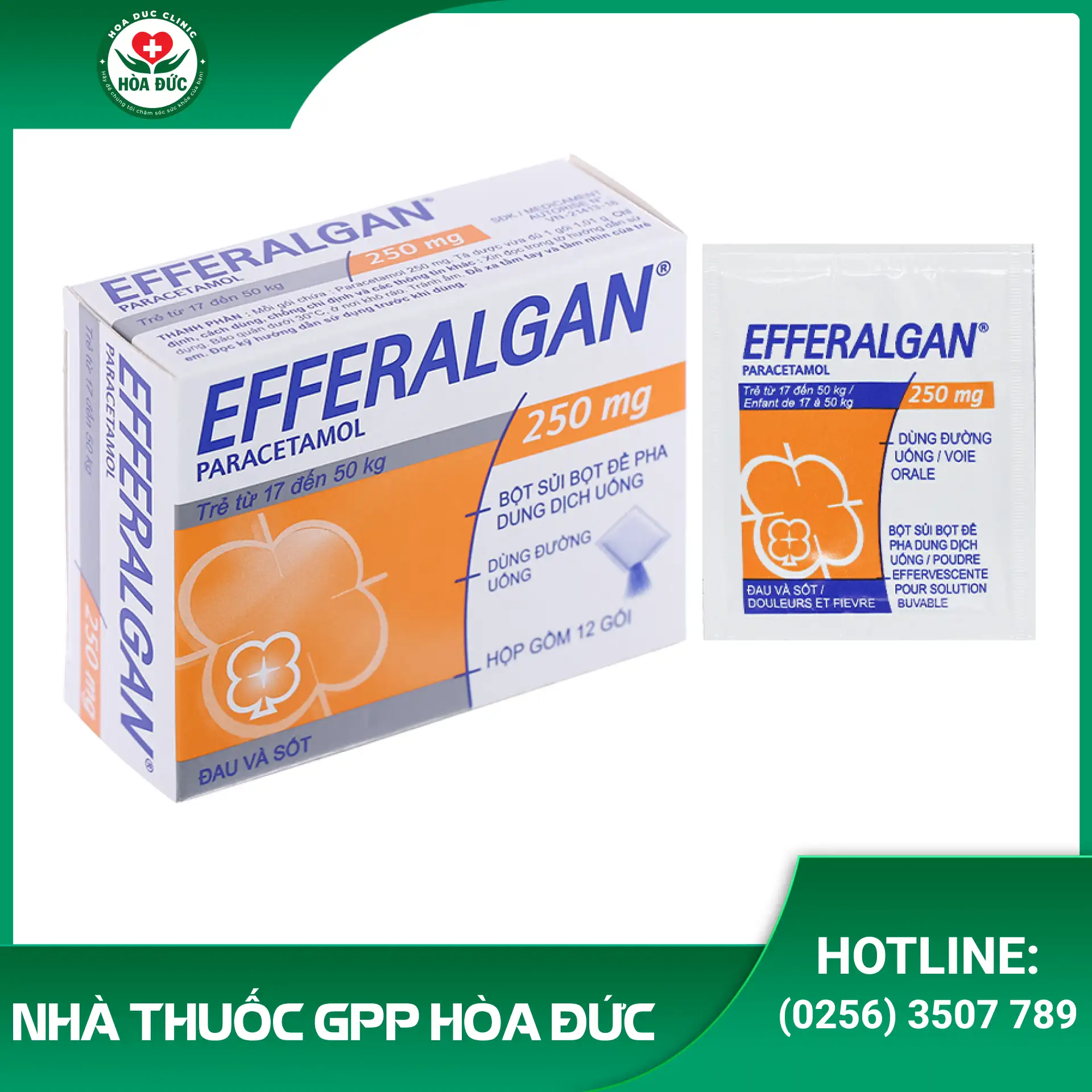 Efferalgan 250mg - 1