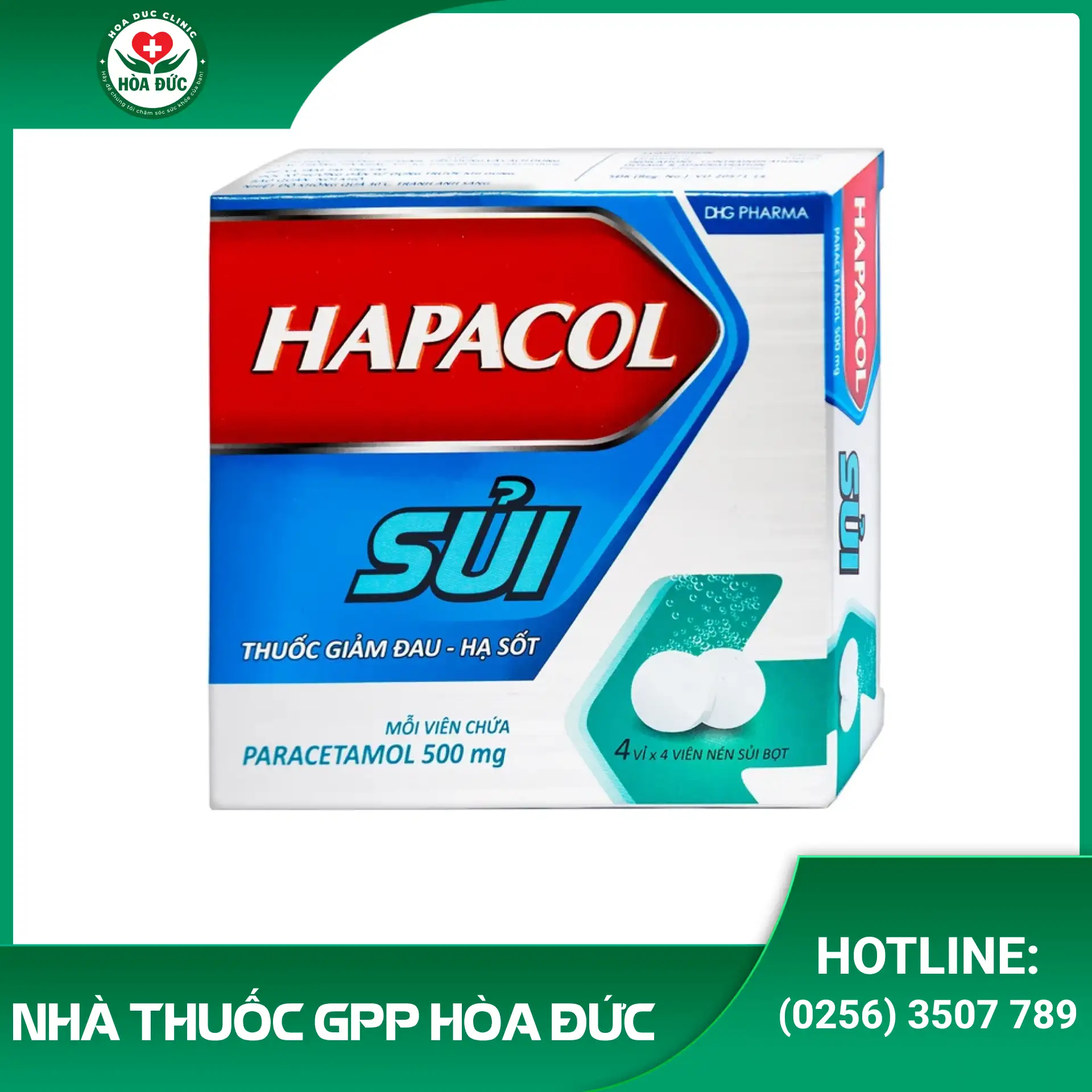 Hapacol Sủi (500mg) - 1