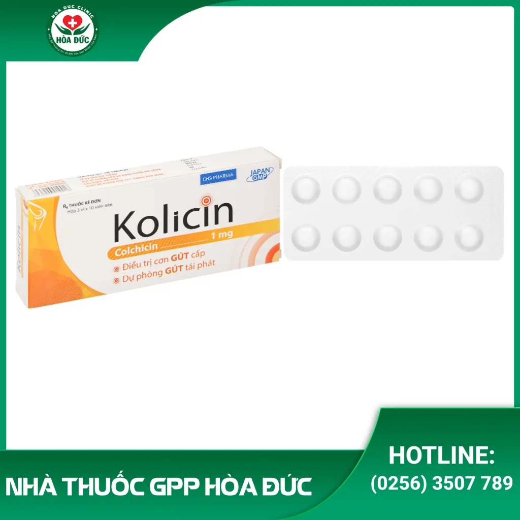 Thuốc Kolicin (1mg)