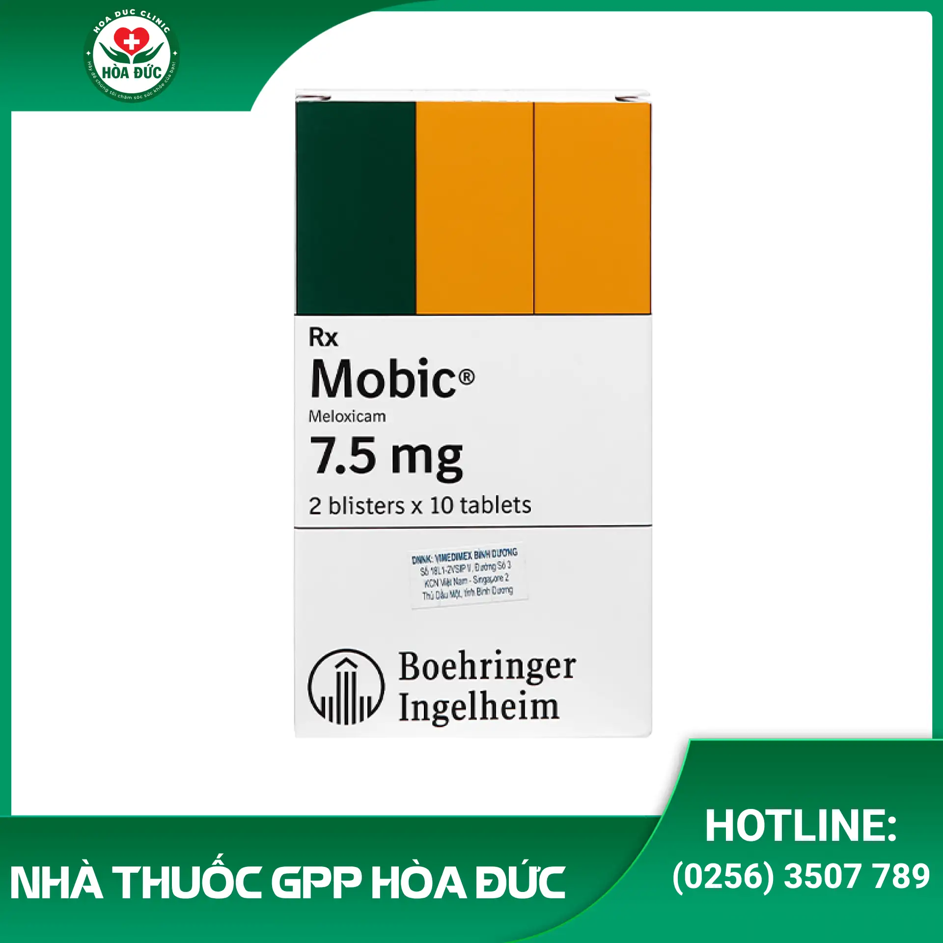 Mobic 7,5 (7,5mg) - 2 Mobic 7,5 (7,5mg) - 2