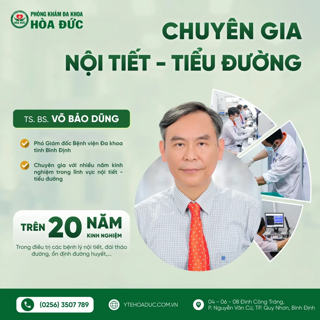 Kiểm soát bệnh tiểu đường hiệu quả cùng TS.BS Võ Bảo Dũng - Hành trình tìm lại sức khỏe toàn diện