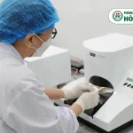 Bấm lỗ mẫu xét nghiệm