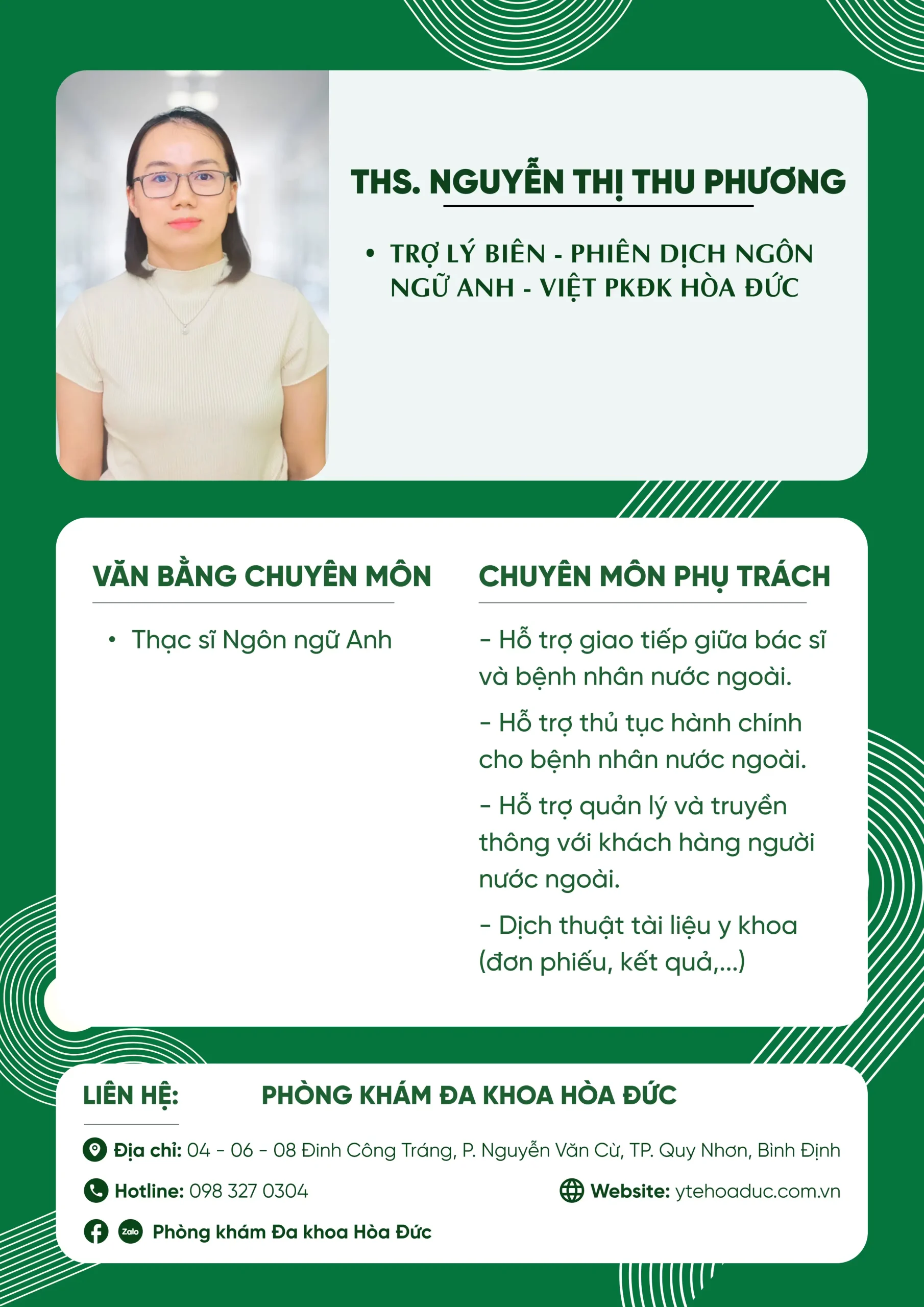 Ths Nguyễn Thị Thu Phương