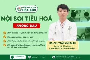 Dịch vụ nội soi tiêu hóa không đau