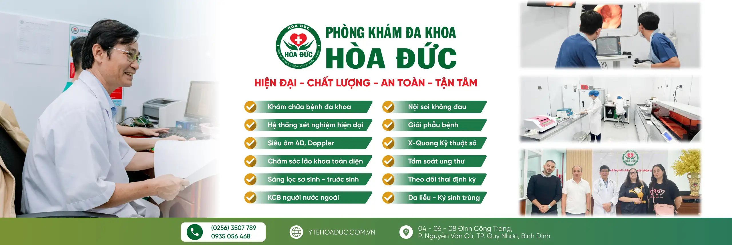 Banner Phòng khám Đa khoa Hoà Đức