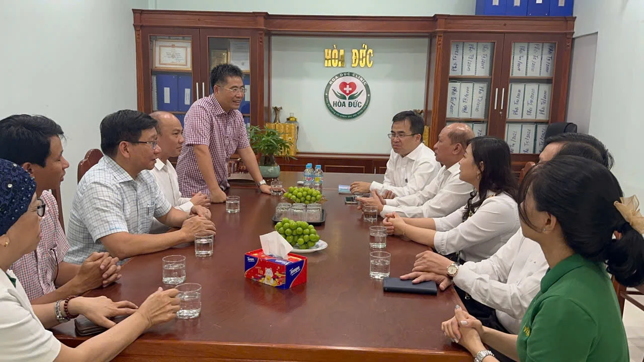 Phòng khám Đa khoa Hoà Đức trân trọng tiếp đón PGS.TS.BS. Ngô Quốc Đạt – Hiệu trưởng Trường Đại học Y Dược TP. Hồ Chí Minh