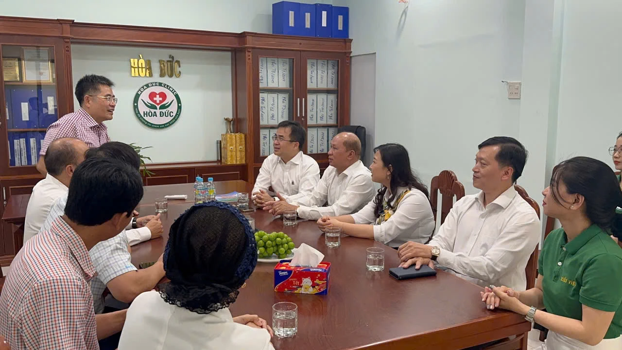 Phòng khám Đa khoa Hoà Đức trân trọng tiếp đón PGS.TS.BS. Ngô Quốc Đạt – Hiệu trưởng Trường Đại học Y Dược TP. Hồ Chí Minh