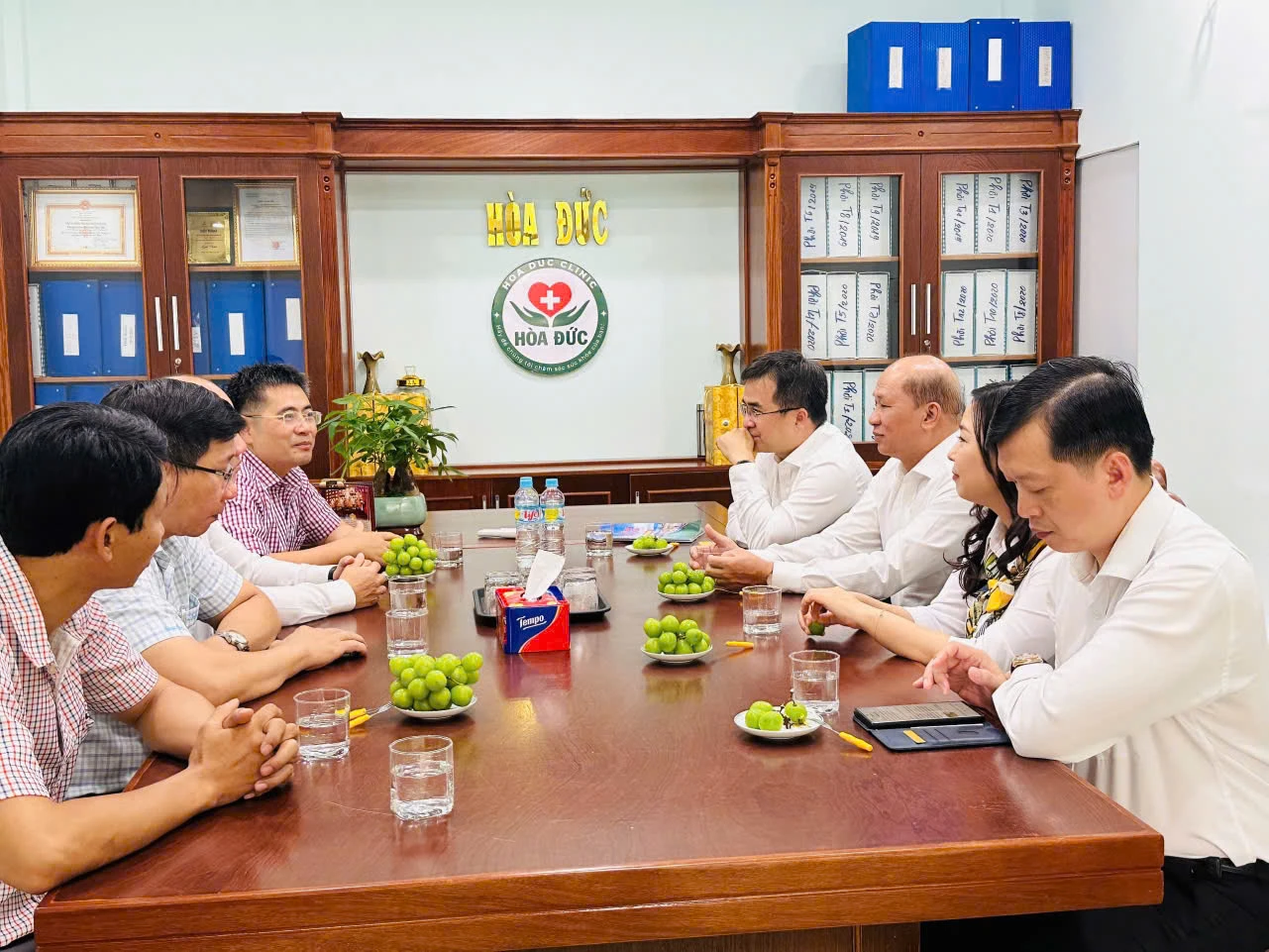 Phòng khám Đa khoa Hoà Đức trân trọng tiếp đón PGS.TS.BS. Ngô Quốc Đạt – Hiệu trưởng Trường Đại học Y Dược TP. Hồ Chí Minh