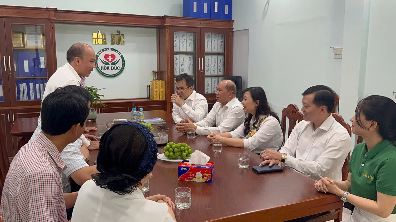 Phòng khám Đa khoa Hoà Đức trân trọng tiếp đón PGS.TS.BS. Ngô Quốc Đạt – Hiệu trưởng Trường Đại học Y Dược TP. Hồ Chí Minh