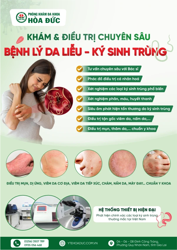 Khám &#8211; điều trị bệnh da liễu