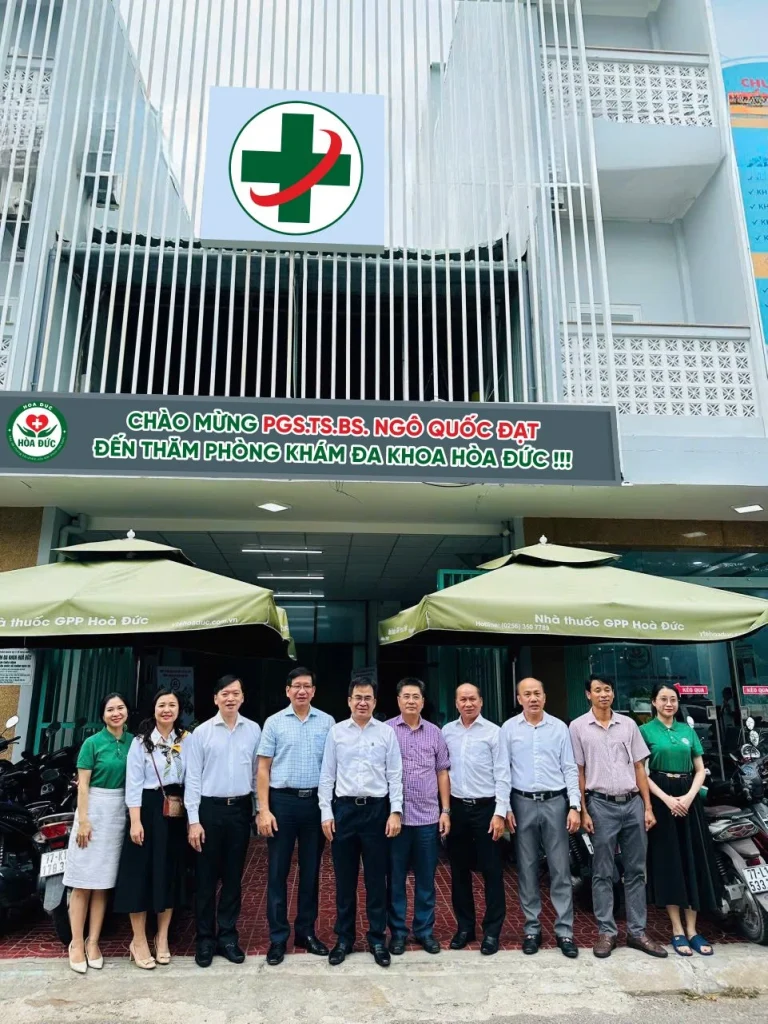 Phòng khám Đa khoa Hoà Đức trân trọng tiếp đón PGS.TS.BS. Ngô Quốc Đạt – Hiệu trưởng Trường Đại học Y Dược TP. Hồ Chí Minh