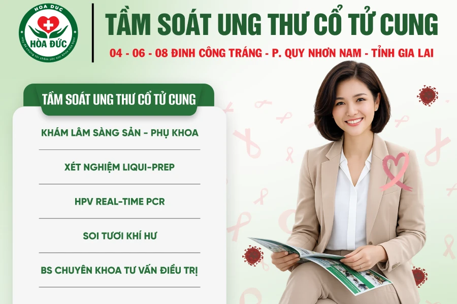 Gói Tầm Soát Ung Thư Cổ Tử Cung Gói Tầm Soát Ung Thư Cổ Tử Cung