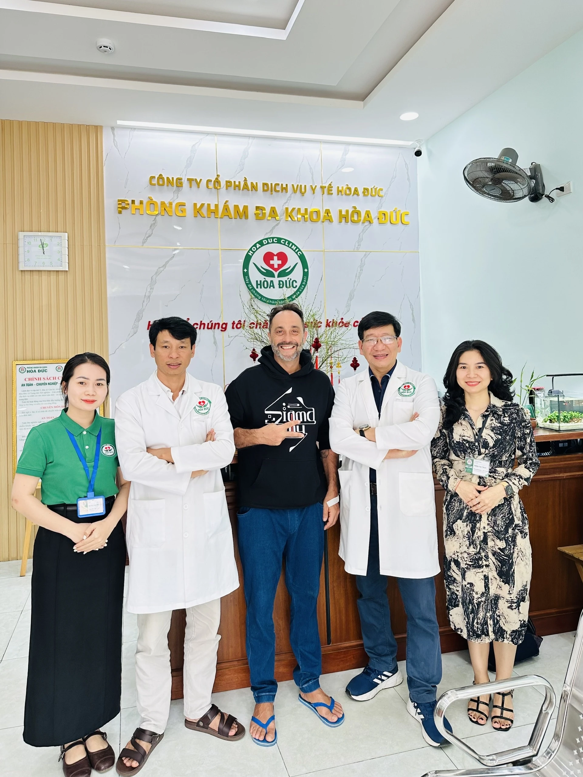 Health check-up for foreigners