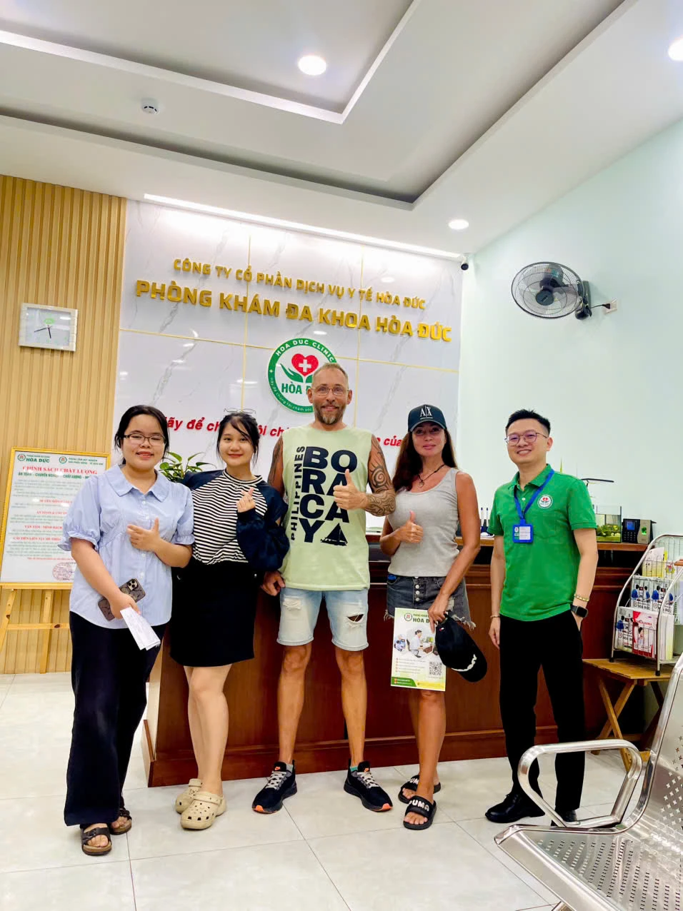 Health Check with International Guests at Phòng khám Đa khoa Hòa Đức