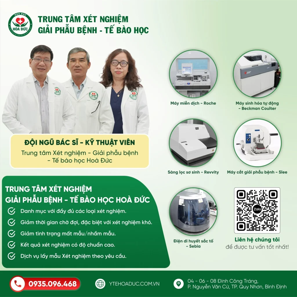 Lab Xét nghiệm Hòa Đức