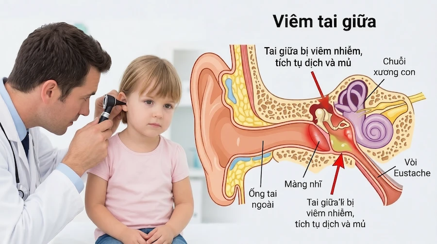 Viêm Tai Giữa: Nguyên Nhân, Dấu Hiệu Và Điều Trị Tại Quy Nhơn