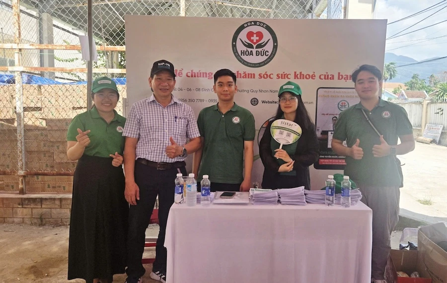 Hoà Đức Đồng Hành Cùng SAP-VN Mobile Care 2026 – Chăm Sóc Sức Khoẻ Cộng Đồng Tại Vân Canh