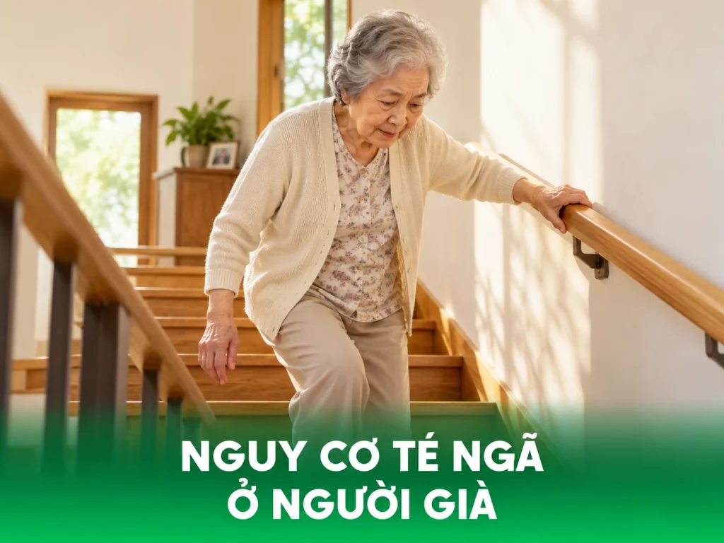 Nguy Cơ Té Ngã Ở Người Già Và Cách Phòng Ngừa