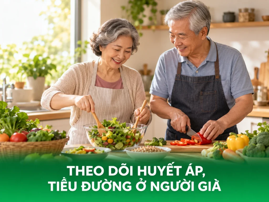 Theo Dõi Huyết Áp, Tiểu Đường Ở Người Cao Tuổi