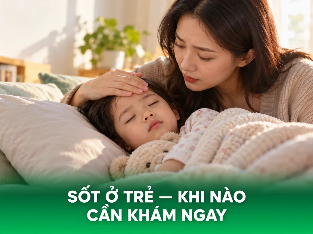Sốt Ở Trẻ: Khi Nào Cần Đưa Đi Khám Ngay