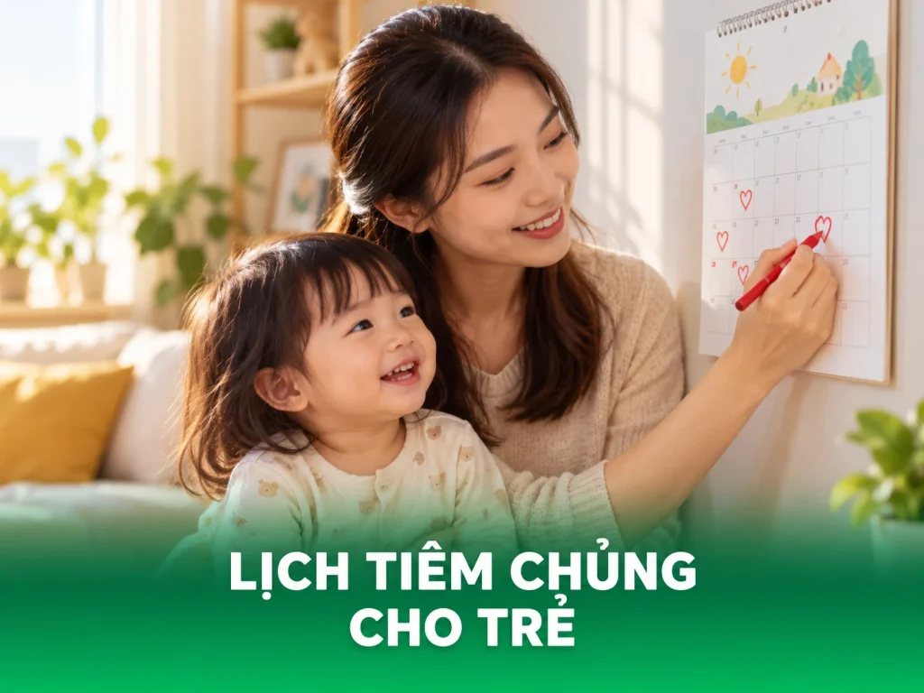 Lịch Tiêm Chủng Cho Trẻ Theo Từng Độ Tuổi