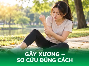 Gãy Xương: Sơ Cứu Đúng Cách Trước Khi Đến Viện