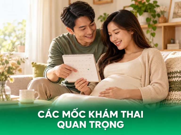 Các Mốc Khám Thai Quan Trọng Mẹ Bầu Không Nên Bỏ Lỡ