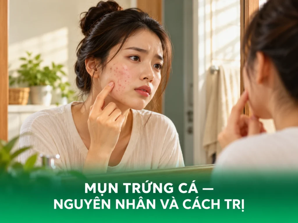 Mụn Trứng Cá: Nguyên Nhân Và Cách Điều Trị