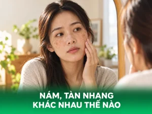 Nám, Tàn Nhang Khác Nhau Thế Nào? Cách Chăm Sóc Da